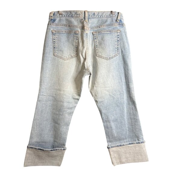 Gap Low Rise Cropped Denim Jeans Women Size 8 - Picture 2 of 8